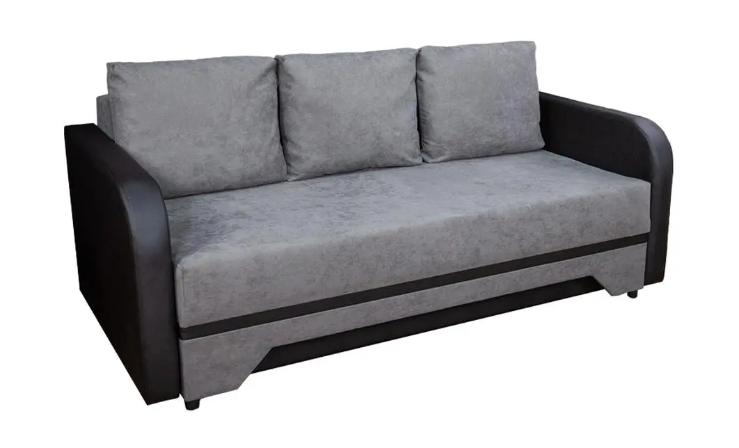 Canapea Extensibilă Corina Memory Mini, Gri inchis