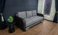 Canapea Extensibilă Corina Memory Mini, Gri inchis