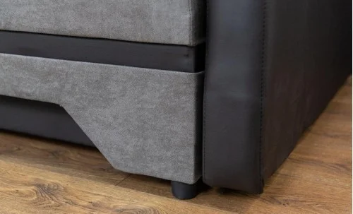 Canapea Extensibilă Corina Memory Mini, Gri inchis