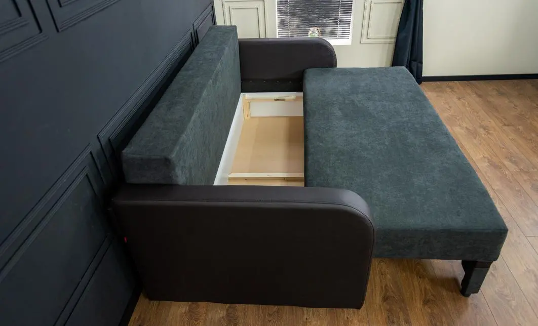 Canapea Extensibilă Corina Memory Mini, Gri închis 7