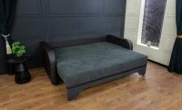 Canapea Extensibilă Corina Memory Mini, Gri închis
