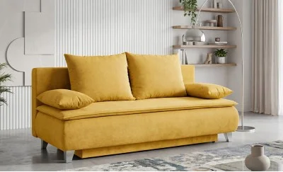 Canapea Extensibilă Mona , Cu Ladă Depozitare, Stofă Premium Soro 40