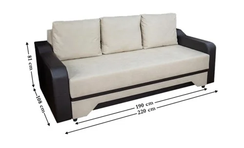 Canapea Extensibilă Royal Memory Max, Bej deschis