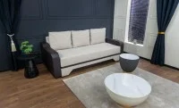 Canapea Extensibilă Royal Memory Mini, Bej închis