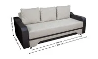 Canapea Extensibilă Royal Memory Max, Bej închis 2
