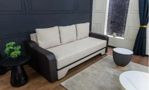 Canapea Extensibilă Royal Memory Mini, Bej închis