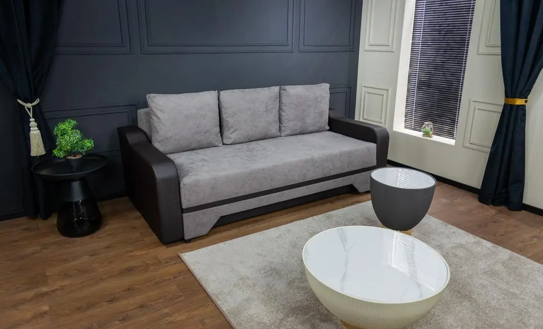 Canapea Extensibilă Royal Memory Mini, Maro deschis