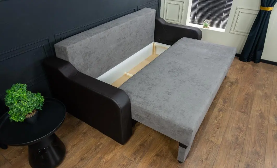 Canapea Extensibilă Royal Memory Mini, Maro deschis 8