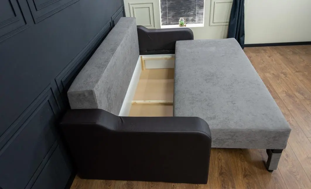 Canapea Extensibilă Royal Memory Mini, Maro deschis 9