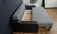 Canapea Extensibilă Royal Memory Mini, Maro deschis 9