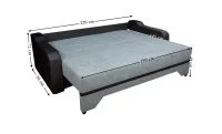 Canapea Extensibilă Sally Bonell Mini, Gri albastrui 6