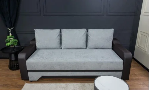 Canapea Extensibilă Royal Bonell Mini, Gri albastrui
