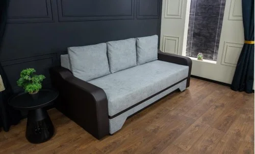 Canapea Extensibilă Royal Bonell Mini, Gri albastrui