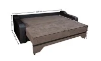Canapea Extensibilă Royal Bonell Max, Maro închis 6