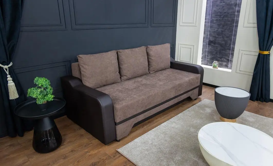 Canapea Extensibilă Royal Bonell Max, Maro închis 3