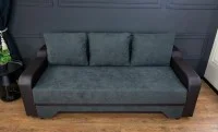 Canapea Extensibilă Royal Bonell Mini, Gri antracit