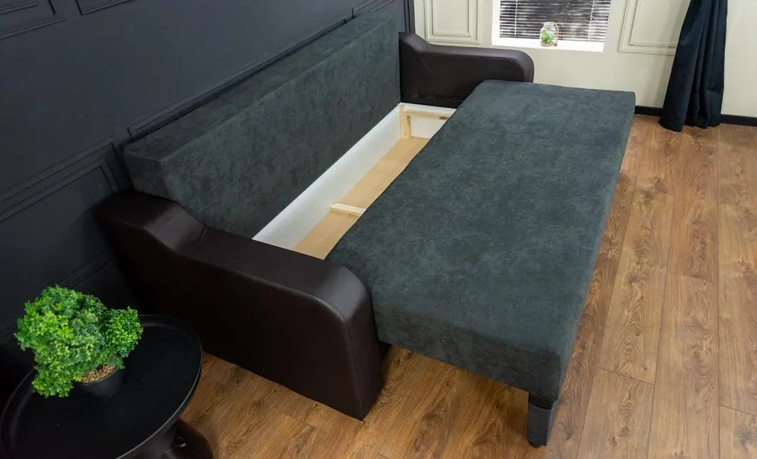 Canapea Extensibilă Royal Bonell Mini, Gri antracit 8