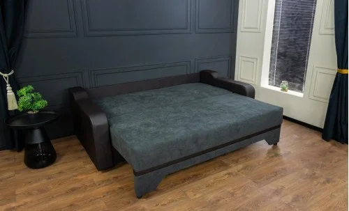 Canapea Extensibilă Royal Bonell Mini, Gri antracit
