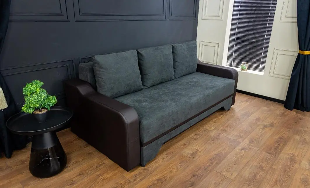 Canapea Extensibilă Royal Memory Mini, Gri antracit 4