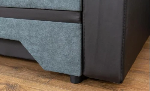 Canapea Extensibilă Royal Memory Mini, Gri antracit