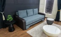 Canapea Extensibilă Royal Memory Mini, Gri antracit 4