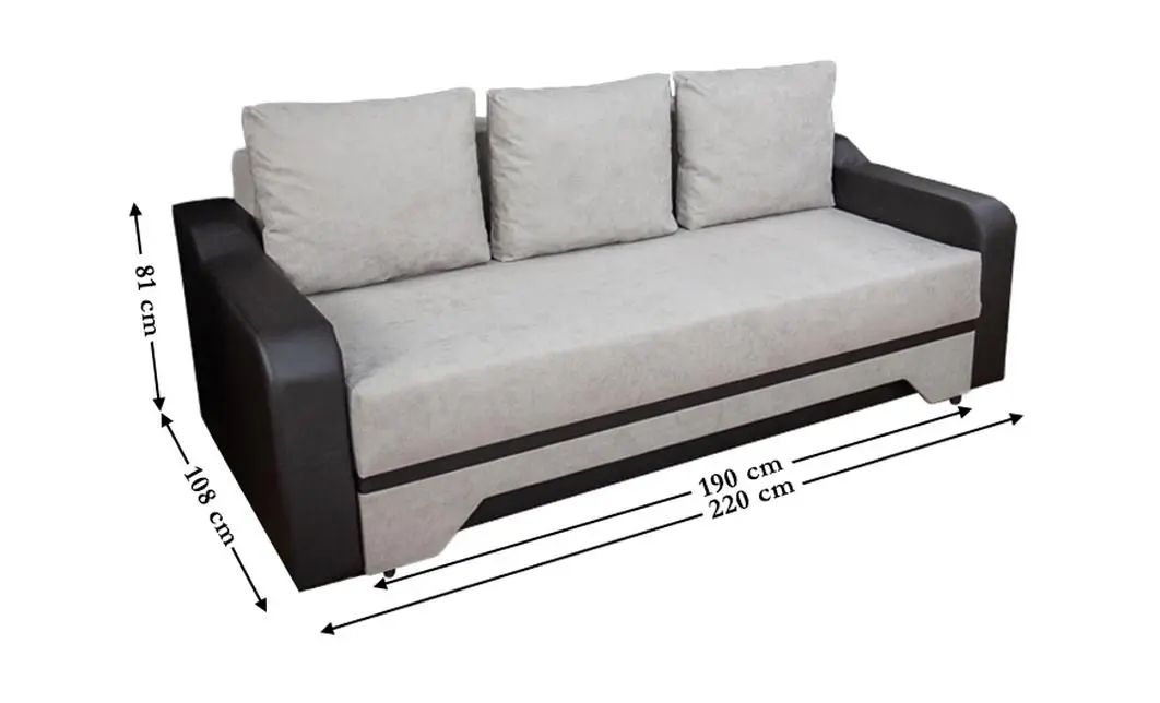 Canapea Extensibilă Royal Memory Max, Crem deschis 2