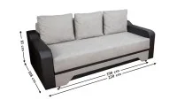 Canapea Extensibilă Royal Memory Max, Crem deschis 2