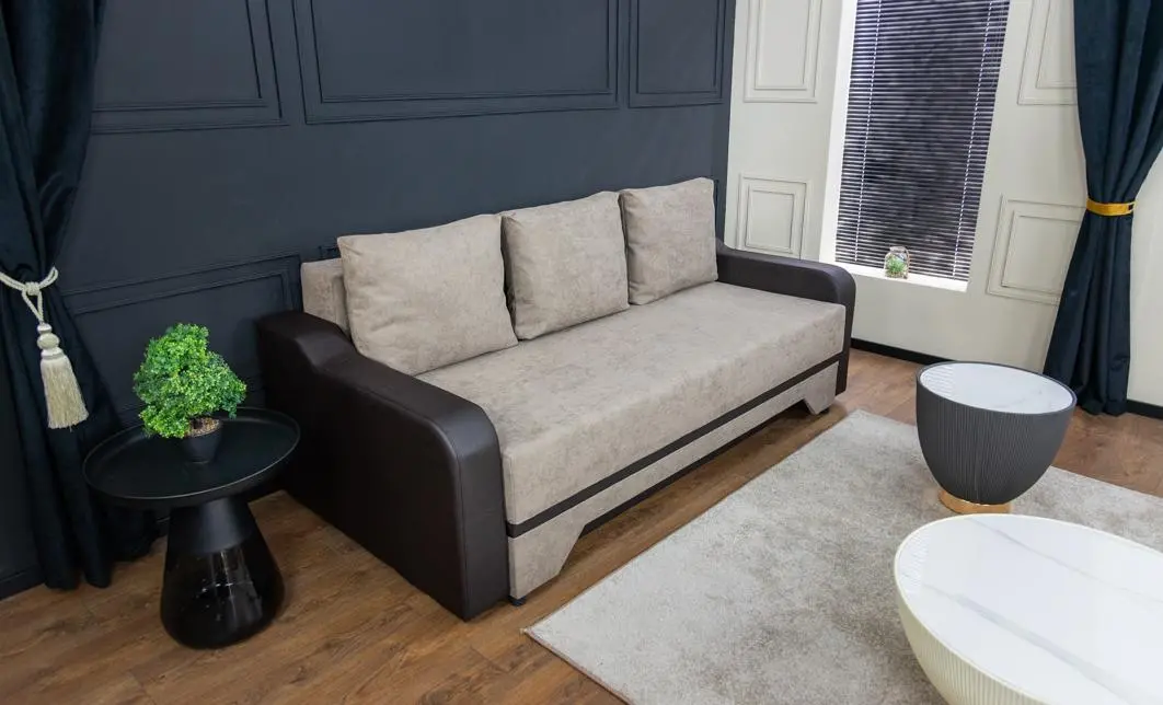 Canapea Extensibilă Royal Bonell Max, Crem 4