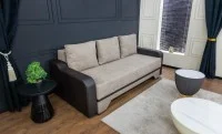 Canapea Extensibilă Royal Bonell Max, Crem 4