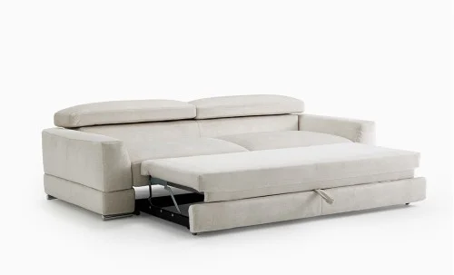Canapea Extensibilă Salia C3 Dreapta, Gri deschis