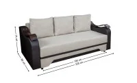 Canapea Extensibilă Sally Bonell Mini, Bej 1