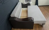 Canapea Extensibilă Sally Memory Mini, Bej închis 10