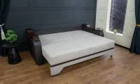 Canapea Extensibilă Sally Memory Mini, Bej închis 7