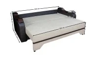 Canapea Extensibilă Sally Memory Max, Bej 6