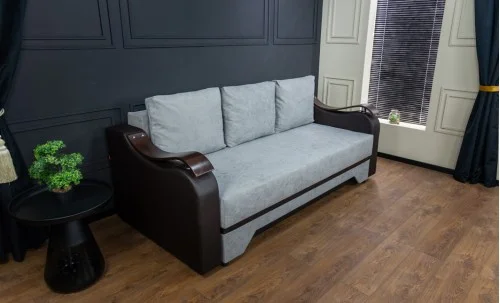 Canapea Extensibilă Sally Memory Mini, Gri albastrui