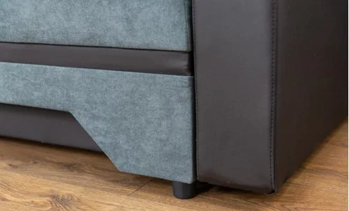 Canapea Extensibilă Sally Memory Mini, Gri antracit