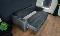 Canapea Extensibilă Vegas Bonell Mini, Gri inchis 6