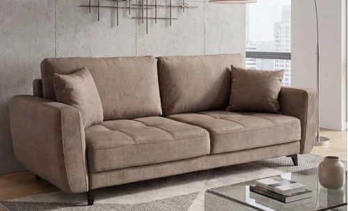 Canapea Extensibilă Karisa , Cu Ladă Depozitare, Stofă Premium Vogue 03 