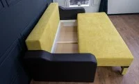 Canapea Extensibilă Royal Bonell Mini, Muștar 10