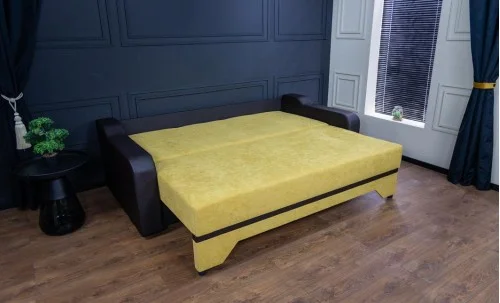 Canapea Extensibilă Royal Bonell Mini, Muștar