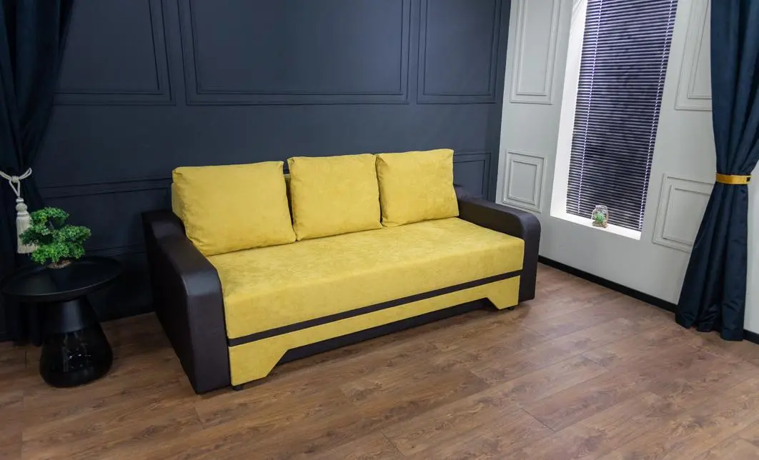 Canapea Extensibilă Royal Bonell Mini, Muștar