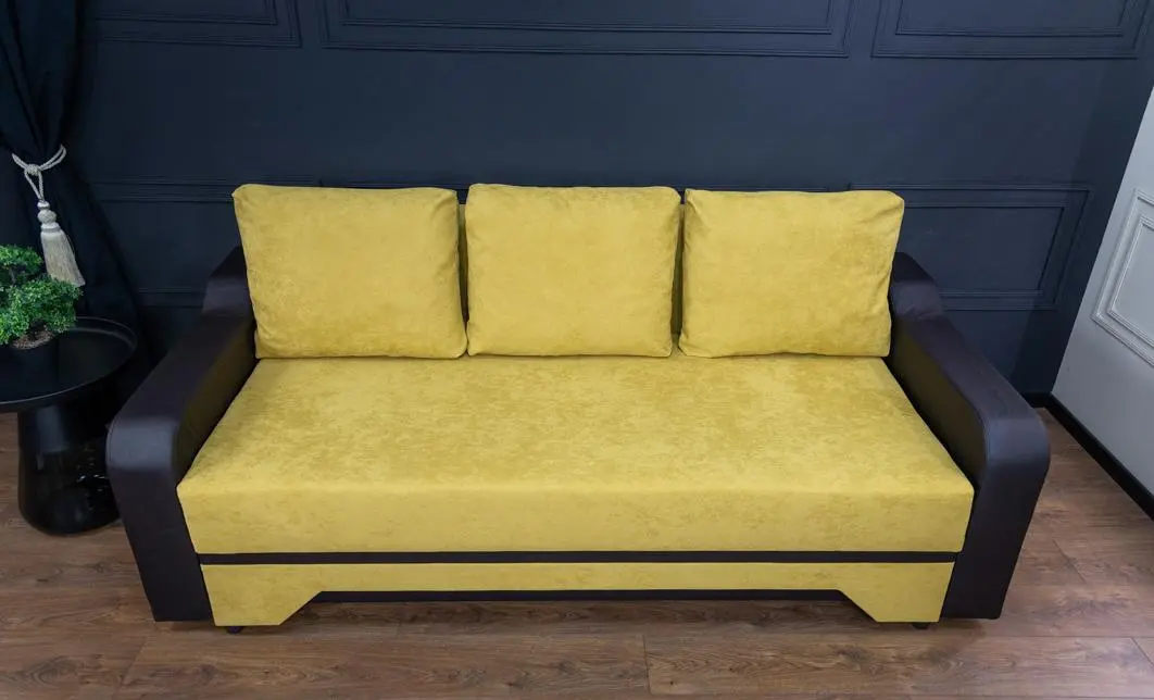 Canapea Extensibilă Royal Bonell Mini, Muștar