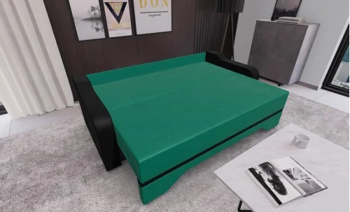 Canapea Extensibila Royal Mini, Verde