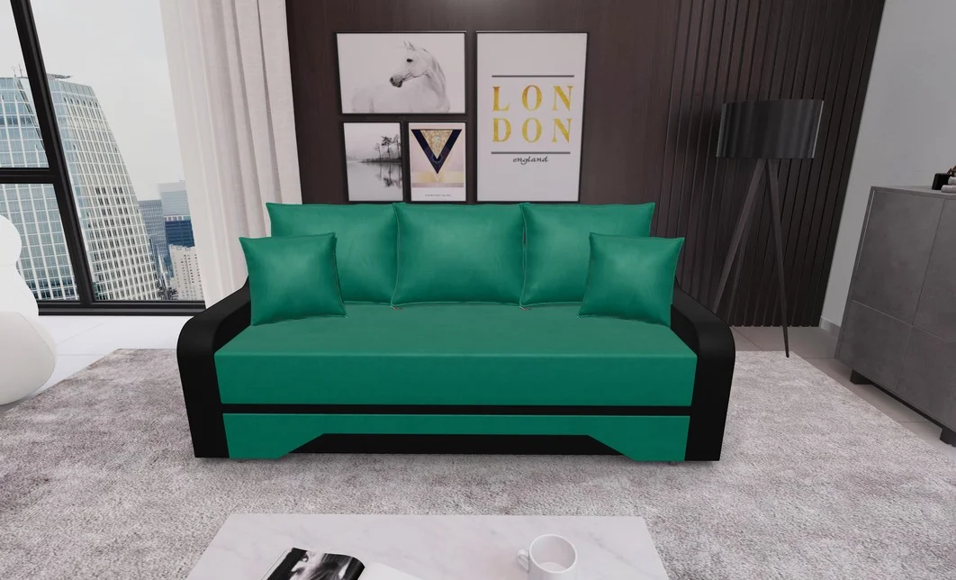 Canapea Extensibila Royal Mini, Verde