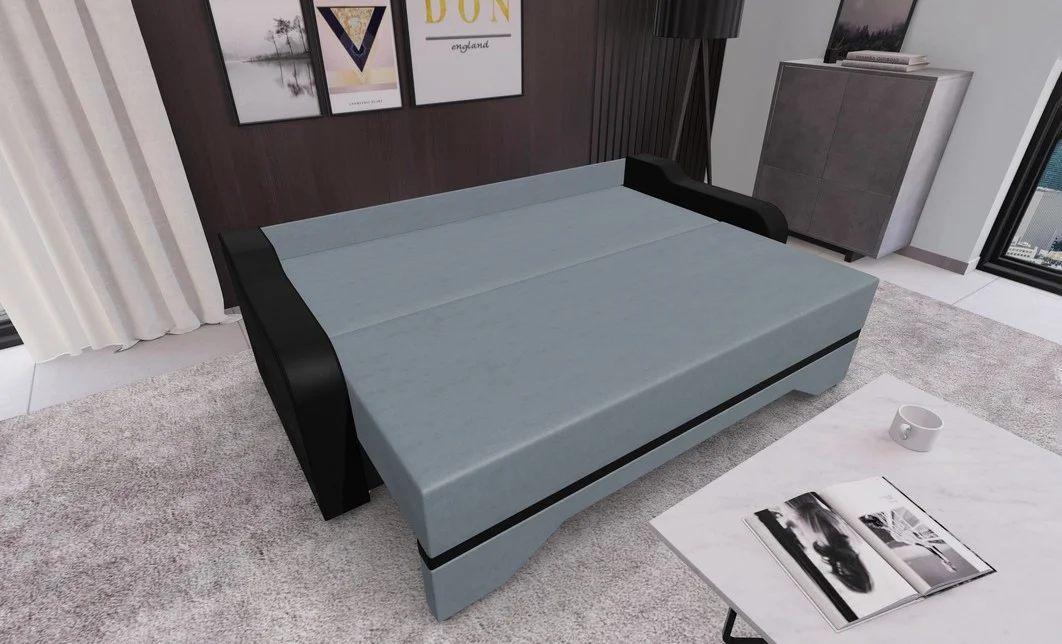 Canapea Extensibila Royal Mini, Gri albastrui 3