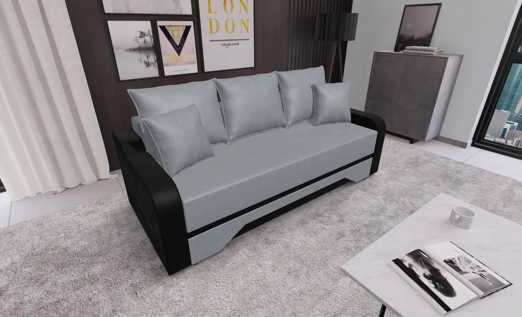Canapea Extensibila Royal Mini, Gri 2