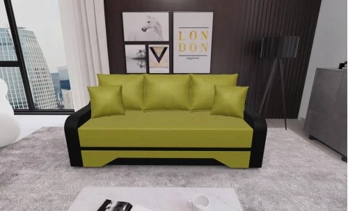 Canapea Extensibila Royal Mini, Verde masliniu