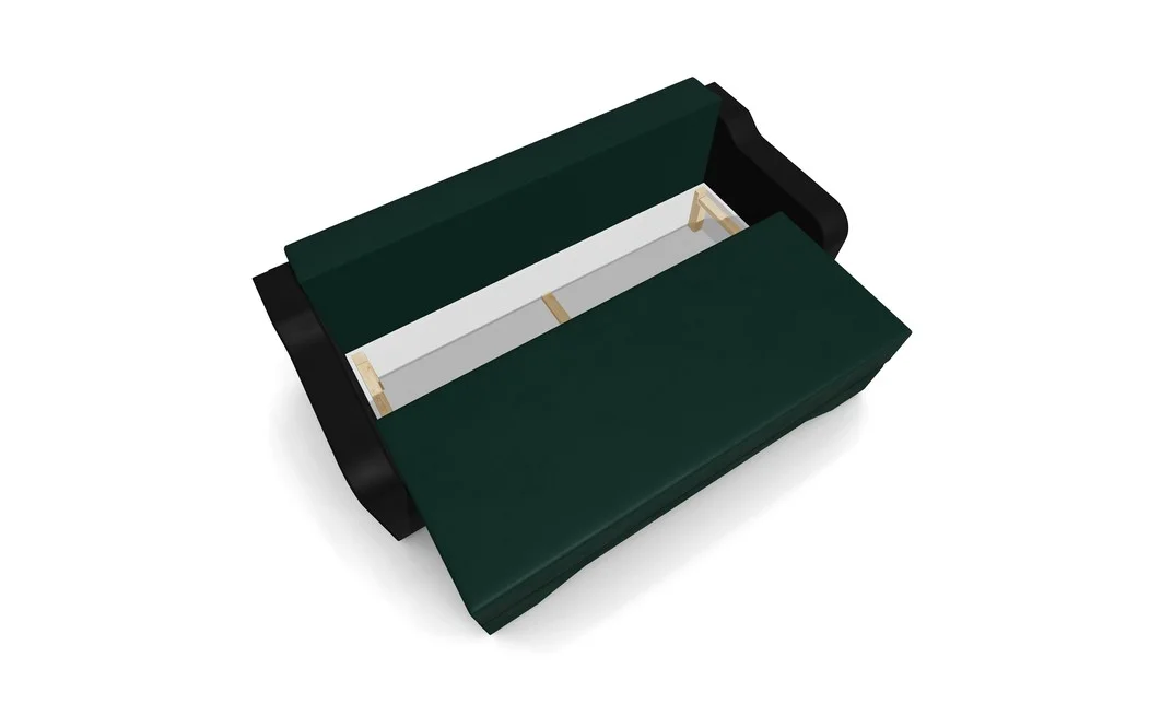 Canapea Extensibila Royal Mini, Verde 7