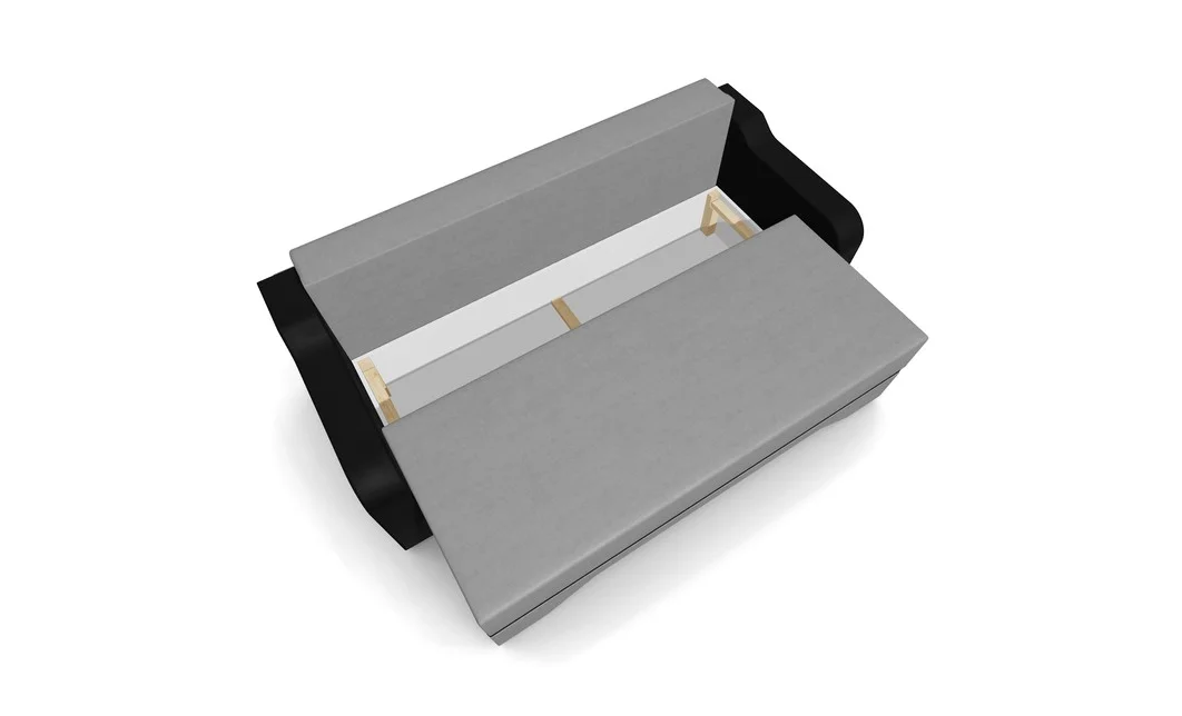 Canapea Extensibila Royal Mini, Gri deschis 5