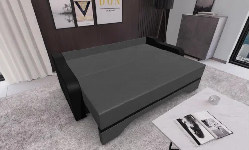 Canapea Extensibila Royal Mini, Gri inchis